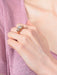 Ring 54.5 Art Deco ring Rose gold 58 Facettes