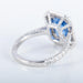 Ring 54 Unheated Kashmir Sapphire Ring 4,11cts 58 Facettes 110422