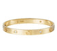 Cartier LOVE Diamond Bracelet Yellow Gold 58 Facettes BS140