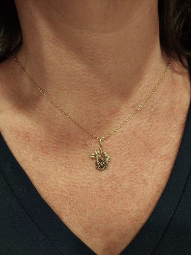 Pendentif PENDENTIF ANCIEN ROSE 58 Facettes 069901