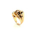 Ring 57 Art Deco Tank Ring White Gold Rose Gold 58 Facettes OCC