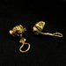 Boucles d'oreilles Boucles d'oreilles clip Léopards, or jaune, diamants et rubis 58 Facettes LEO-BO-YGEM-DRU