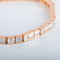Bracelet Bracelet Ligne or rose Diamants 58 Facettes 340.175
