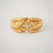 Ring 54 Yellow Gold Diamond Ring 58 Facettes 3636 LOT
