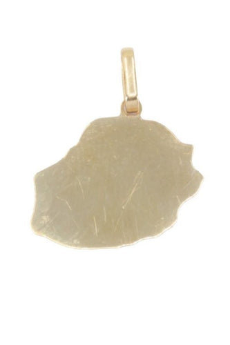 Pendentif PENDENTIF CARTE DE ÎLE DE LA REUNION 58 Facettes 062931