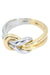 Ring 50.5 HERACLES' KNOT RING 58 Facettes 047191