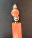 Coral Cross Pendant and Fine Pearls 58 Facettes 560334