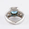 Bague Bague Piaget, "Coeur", or blanc et topaze. 58 Facettes
