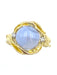 Bague GILBERT ALBERT. Bague or jaune et diamants 58 Facettes