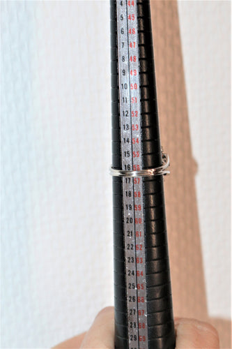 Bague Bague étoile Or Gris et Diamants 58 Facettes 526