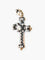 Pendentif Croix Or jaune et Diamants 58 Facettes