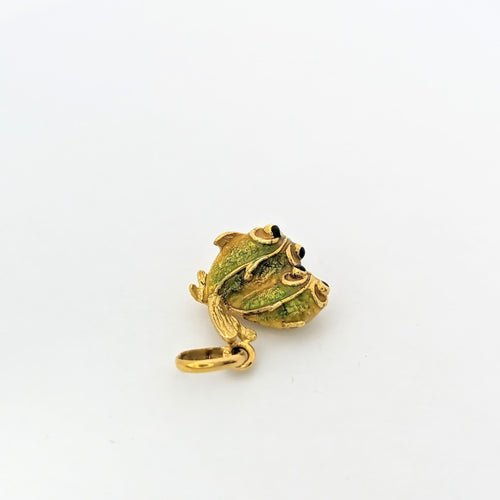 Pendentif Pendentif Poissons Or jaune 58 Facettes 27215