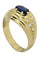 Bague BAGUE MODERNE SAPHIR ET DIAMANTS 58 Facettes 045021