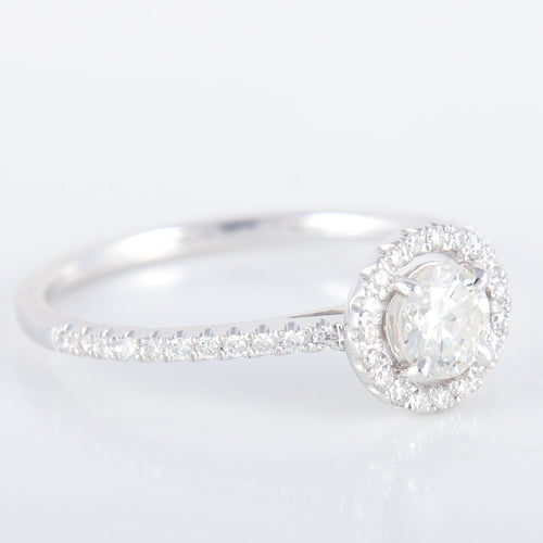 Bague 52 Bague Solitaire 0.40ct 58 Facettes