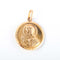 Pendentif Pendentif médaille religieuse deux sens or jaune 58 Facettes 2558