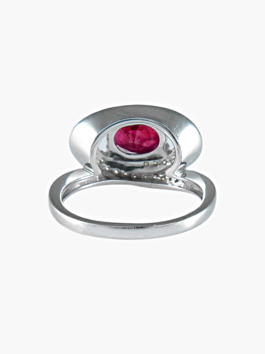 Bague 52 Bague Rubis Diamants 58 Facettes