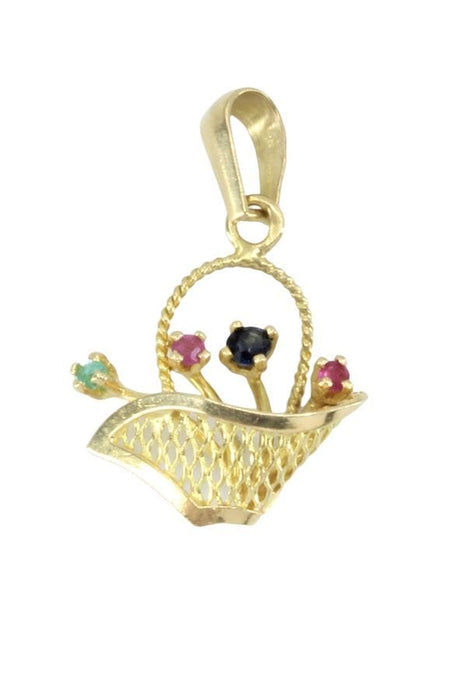 Pendentif PENDENTIF PANIER TUTTI FRUITTI 58 Facettes 048951