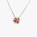 Necklace Necklace Rhodolite Garnet Diamonds 58 Facettes