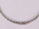 Collier Collier tennis or blanc 58 Facettes NECK379