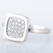 Ring 55 Dinh Van Impressions ring in gold and diamonds 58 Facettes