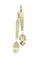 Pendentif PENDENTIF CUILLÈRE ET FOURCHETTE 58 Facettes 066591
