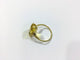 Bague 58 Bague Or Et Citrine 58 Facettes
