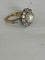 Bague 54 Bague Or Jaune et Gris Perle Diamants 58 Facettes LOT 4493
