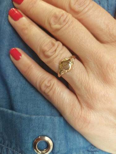 Bague 56 CHEVALIERE NAPOLÉON III 58 Facettes 072591