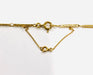 Necklace Yellow gold filigree mesh necklace 58 Facettes