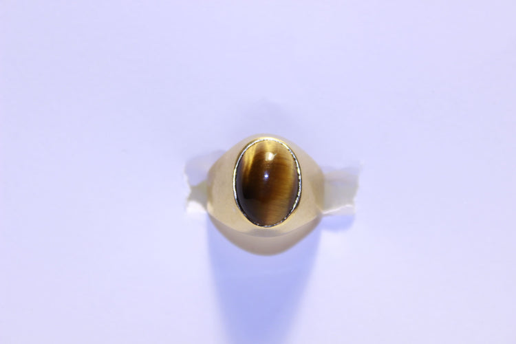 Bague 50 Bague Oeil de tigre 58 Facettes