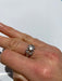 Ring 56 Old white gold diamond ring 58 Facettes