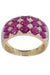 Ring MODERN RUBY AND DIAMOND RING 58 Facettes 071271