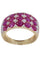 Bague BAGUE MODERNE RUBIS ET DIAMANTS 58 Facettes 071271