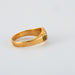 Ring 55.5 2 gold signet ring 58 Facettes
