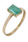 Bague 54 BAGUE MODERNE ÉMERAUDE 58 Facettes 074121