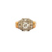 Bague 54 Bague Or Platine Diamants 58 Facettes A6077c