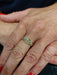 Ring 57 ART NOUVEAU DIAMOND GARTER RING 58 Facettes 071081