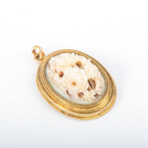 Pendentif Pendentif motif fleurs 58 Facettes