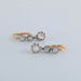Earrings Gold and diamond earrings 58 Facettes