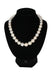 Necklace Silver Necklace Cream Cultured Pearls 58 Facettes 101