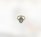 Ring Gold and platinum marquise diamond ring 58 Facettes