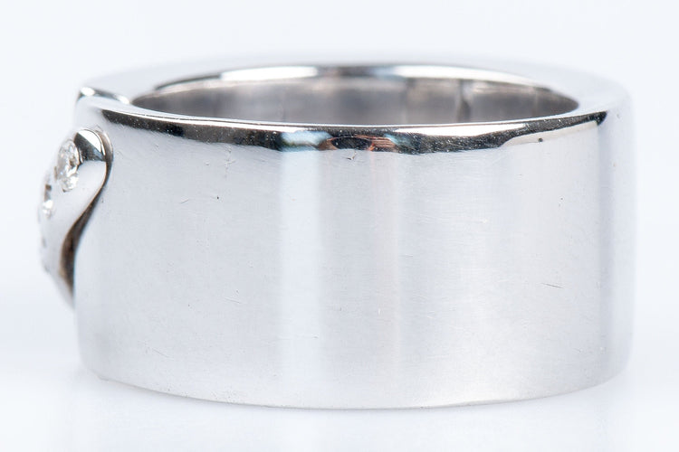 Bague 48 Bague 5 Diamants Or blanc 58 Facettes 111-215694-29