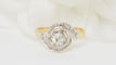 Bague 56 Bague Tourbillon en or et platine, diamants 58 Facettes 32583