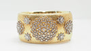 17cm bracelet Two-tone gold and diamond cuff bracelet 58 Facettes 32265