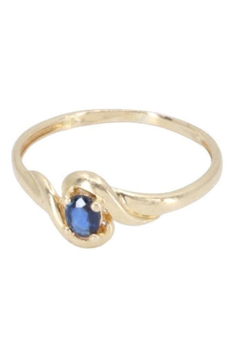 Bague 49 Bague moderne, saphir 58 Facettes 063911