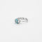 Bague 52 Bague aigue marine et diamants or gris 58 Facettes