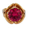 Bague Bague ancienne, pierre rose 58 Facettes