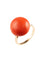 Bague Bague en or jaune et corail 58 Facettes
