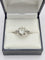 Bague 51 Bague solitaire vintage avec diamant 1.3 ct 58 Facettes