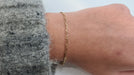 Curb Bracelet in Yellow Gold 58 Facettes